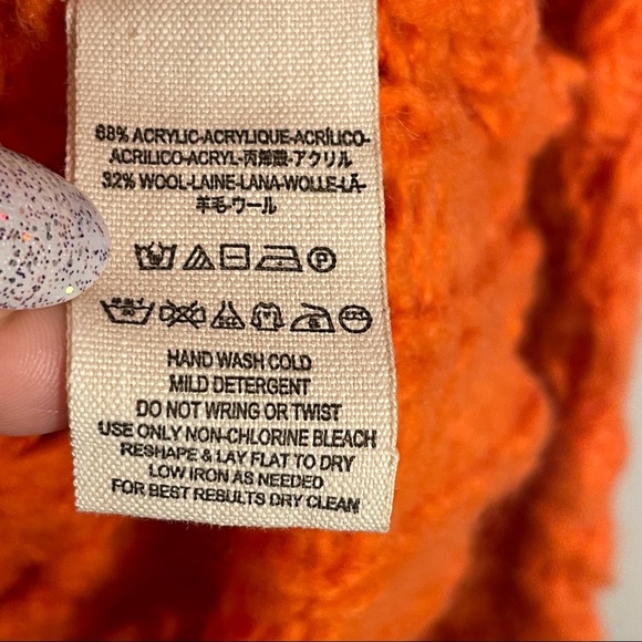 NWT Free People Crashing Waves Pullover Oversized Chunky Knit Boho Sweater Sz L - Picture 13 of 16